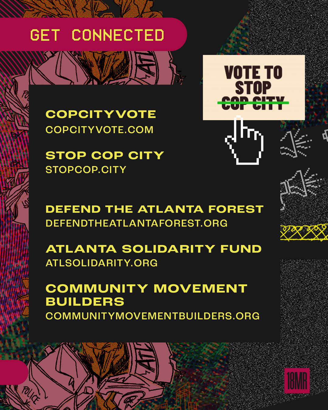 STOP COP CITY – 18MR